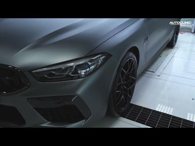 BMW M8 Competition: Grey Wrapping